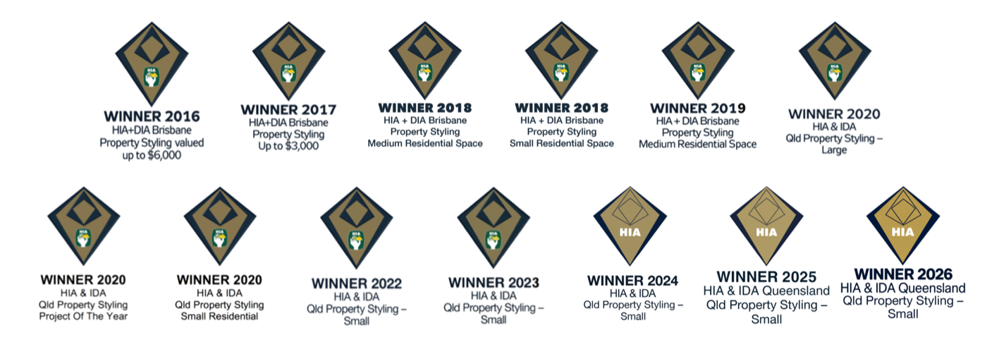 HIA QLD Property Styling Awards 2016 to 2026